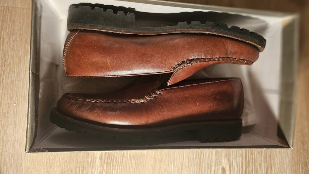 Vintage Cole Haan Country Loafers F6453 Women's 8.5 B Leather W/ Original BOX